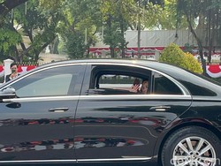 Momen Maruf Amin Sapa Warga di Depan Istana Merdeka Usai Upacara HUT RI