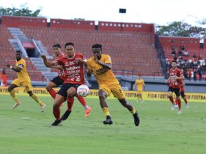 Semen Padang Kembali Kalah 0-2 atas Bali United