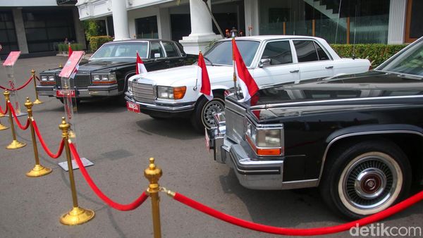 Melihat 3 Mobil Antik Bekas Presiden di Istana, Masih Mulus