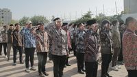 Potret Pelajar Indonesia di Libya Upacara HUT ke-79 RI di KBRI Tripoli