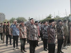 Potret Pelajar Indonesia di Libya Upacara HUT ke-79 RI di KBRI Tripoli Potret Pelajar Indonesia di Libya Upacara HUT ke-79 RI di KBRI Tripoli