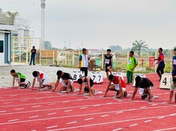 Venue Cabor Atletik untuk PON di Sumut Diuji Coba