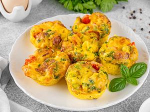 Resep Muffin Telur Daging Asap, Menu Sarapan Sehat Untuk Diet Resep Muffin Telur Daging Asap, Menu Sarapan Sehat Untuk Diet