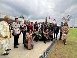 Sejumlah Relawan Jokowi Turut Hadiri HUT ke-79 RI di IKN