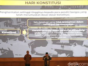 Suasana Peringatan Hari Konstitusi di Gedung MPR Suasana Peringatan Hari Konstitusi di Gedung MPR