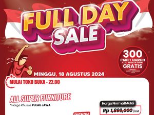 Serbu! Furnitur Didiskon hingga Rp 1,4 Juta di Transmart Full Day Sale