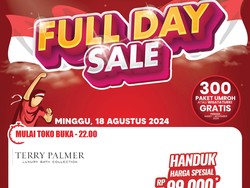 Beli Handuk di Transmart Full Day Sale Cuma Rp 45 Ribu, Yuk Merapat!