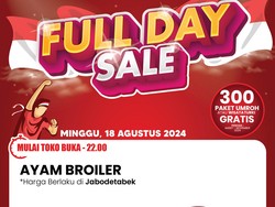 Beli Ayam di Transmart Full Day Sale Dijamin Miring Harganya, Buruan Merapat!