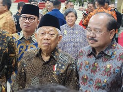 Maruf Amin Sebut Upaya Perbaikan Konstitusi Bukan Barang Haram