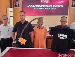 Kapok! Anggota Geng Motor di Klaten Diciduk Saat Jatuh Konvoi Bawa Celurit