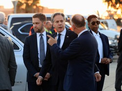 Menlu AS Bertemu Menhan Israel Bahas Gencatan Senjata di Gaza