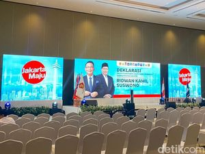 Ini Arena Deklarasi RK-Suswono Jakarta Maju, Ada 12 Logo Parpol Pendukung