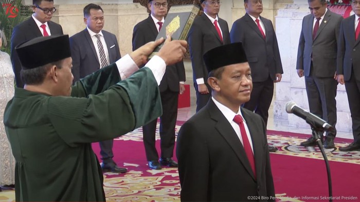 BAHLIL LAHADALIA Menteri ESDM, Bahlil Lahadalia