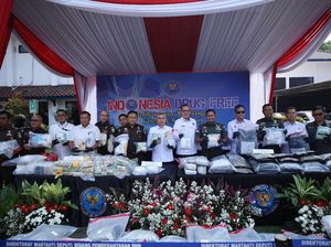 Kerja Sama dengan TNI dan Bea-Cukai, Ini 5 Kasus Narkoba Diungkap BNN