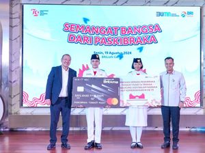 BRI Kembali Beri Beasiswa untuk 76 Paskibraka Tingkat Pusat