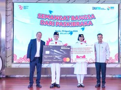 BRI Kembali Beri Beasiswa untuk 76 Paskibraka Tingkat Pusat