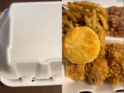 Duh! Penjual Ini Ngaku Bikin Ayam Goreng Sendiri Padahal dari Resto