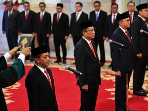 Potret Deretan Menteri dan Wamen yang Dilantik Jokowi