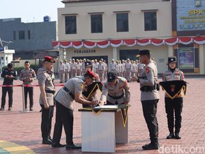 Kapolda Lantik 5 PJU Polda Banten: Proaktif Cegah Gangguan Kamtibmas