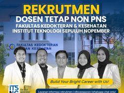 Lowongan Dosen FK ITS Agustus 2024: Persyaratan dan Cara Daftar