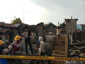Cerita Warga Bara-baraya Makassar Pasrah Lihat Rumah-Isinya Hangus Terbakar