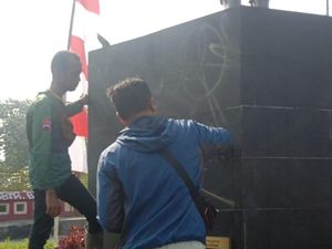 Pemkot Bogor Kutuk Vandalisme Patung Kapten Muslihat: Tak Hargai Pahlawan! Pemkot Bogor Kutuk Vandalisme Patung Kapten Muslihat: Tak Hargai Pahlawan!