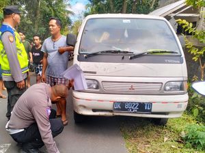 Pelajar Bersepeda Tewas Ditabrak Pikap di Karangasem