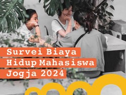 Infografis: Biaya Hidup Mahasiswa Jogja di 2024 Melebihi UMR