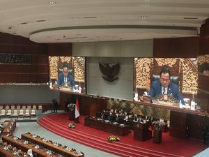 DPR Gelar Paripurna Bahas RUU APBN 2025, 104 Anggota Dewan Hadir DPR Gelar Paripurna Bahas RUU APBN 2025, 104 Anggota Dewan Hadir
