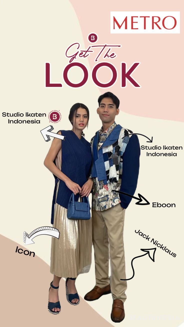 Get The Look: Outfit Couple Wastra