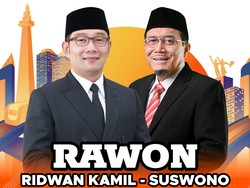 Rawon Vs Rakus, Warganet Adu Singkatan Paslon Ridwan Kamil - Suswono