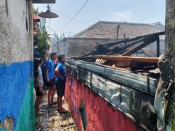 2 Rumah Terbakar di Sukajadi Bandung