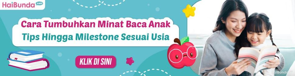 Banner Cara Tumbuhkan Minat Baca Anak