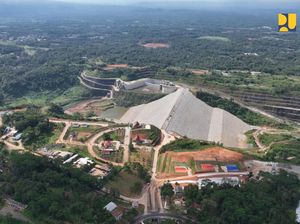 Dibangun Pakai Anggaran Rp 3,5 T, Bendungan Leuwikeris Mulai Pengisian Awal Dibangun Pakai Anggaran Rp 3,5 T, Bendungan Leuwikeris Mulai Pengisian Awal