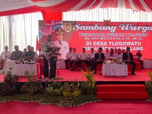 Sambangi Desa Tlogowatu, Bupati Klaten Dorong Pembangunan SMA di Kemalang