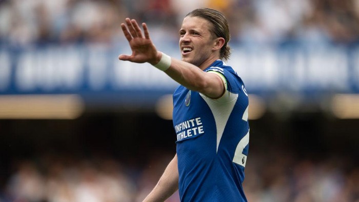 LONDON, ENGLAND - MAY 19: Conor Gallagher of Chelsea during the Premier League match between Chelsea FC and AFC Bournemouth at Stamford Bridge on May 19, 2024 in London, England. (Photo by Visionhaus/Getty Images)