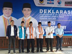 Paket Rumaksi-Sukisman Deklarasi Maju Pilbup Lombok Timur 2024