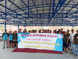 Komunitas Driver Tangki Air di Mojokerto Gelorakan Pilkada Jatim 2024 Damai