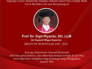 Profil Prof Sigit Riyanto, Guru Besar FH UGM yang Wafat Hari Ini Profil Prof Sigit Riyanto, Guru Besar FH UGM yang Wafat Hari Ini