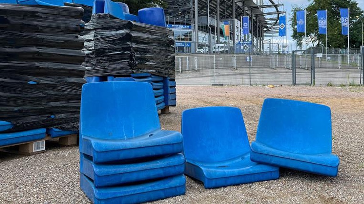 Hamburg SV bagi-bagi kursi gratis ke fans. (Foto: dok. Hamburg SV)