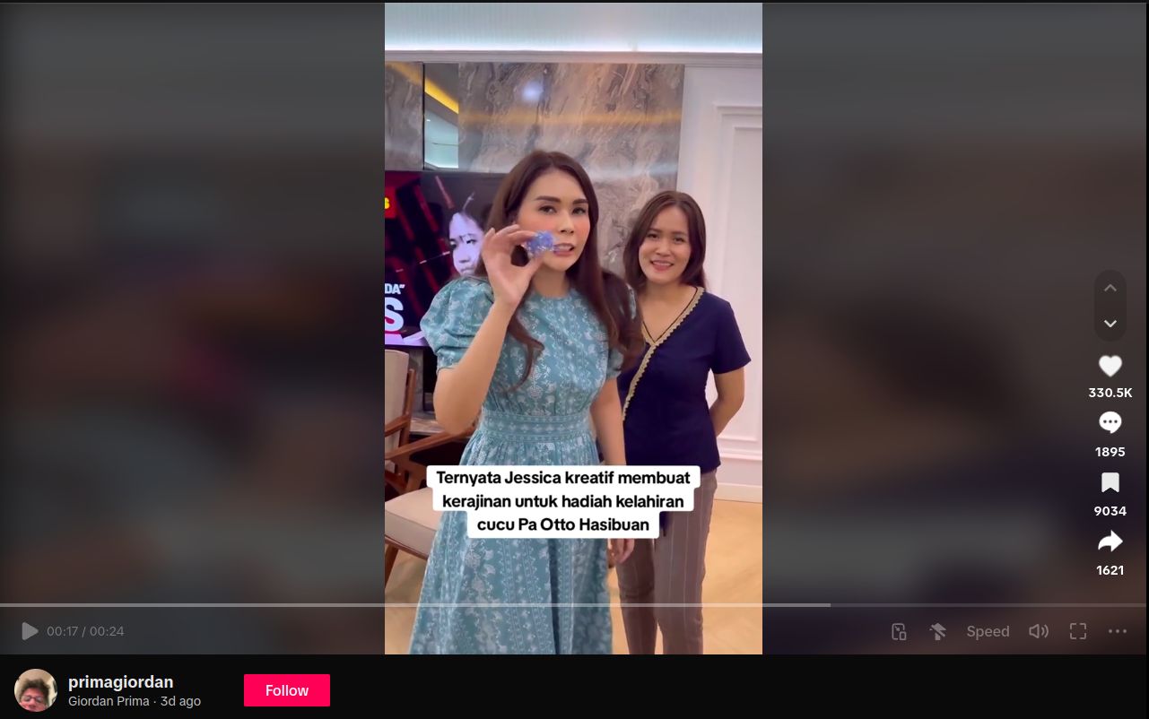 Unggahan soal Natalia Hasibuan dan Jessica Kumala Wongso