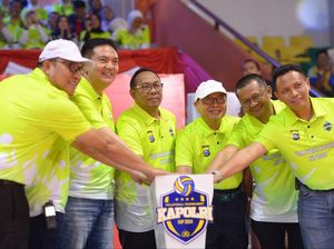 Irjen Iqbal Yakin Riau Tembus ke Final Turnemen Voli Kapolri Cup Zona 1