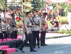 Kapolri Pimpin Perayaan Hari Juang Polri Pertama di Surabaya