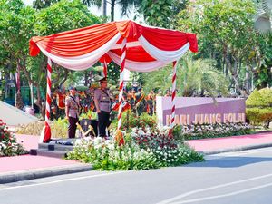 Kapolri Pimpin Peringatan Hari Juang Polri di Surabaya: Ini Perjalanan Penting