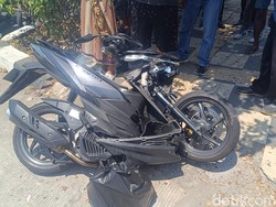 Pajero Vs Vario di Jalan Madukoro Raya Semarang, 1 Orang Tewas