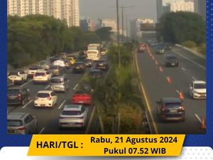 Lalin di Tol Dalam Kota Macet di Sejumlah Titik Pagi Ini