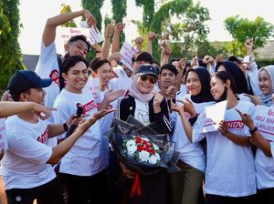 Milenial Dukung Nina Agustina di Pilbup Indramayu