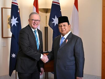 Potret Kunjungan Prabowo ke Australia, Bahas Perjanjian Keamanan