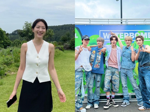 Potret Pyo Ye Jin dan WayV/ Foto: instagram.com/yjiinp; instagram.com/wayvofficial Potret Pyo Ye Jin dan WayV