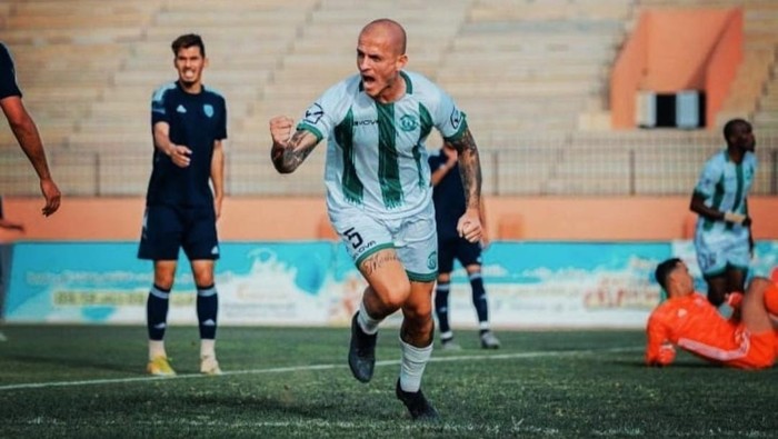 Sebastijan Antic, pemain abnormal gres PSMS Medan. (Dok. Instagram @sebo_1991)